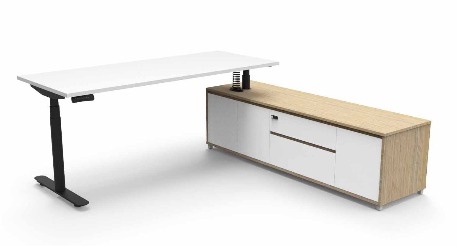 Halo+ Height Adjustable Executive Desk